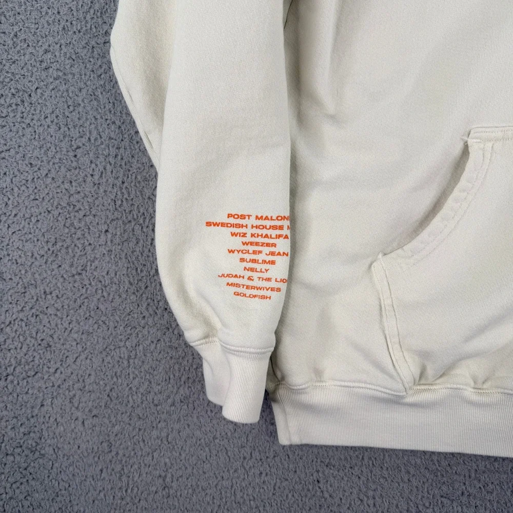 The‎ Roots Hoodie Medium Cream Beats That Transcend Best of Quest Festival Merch